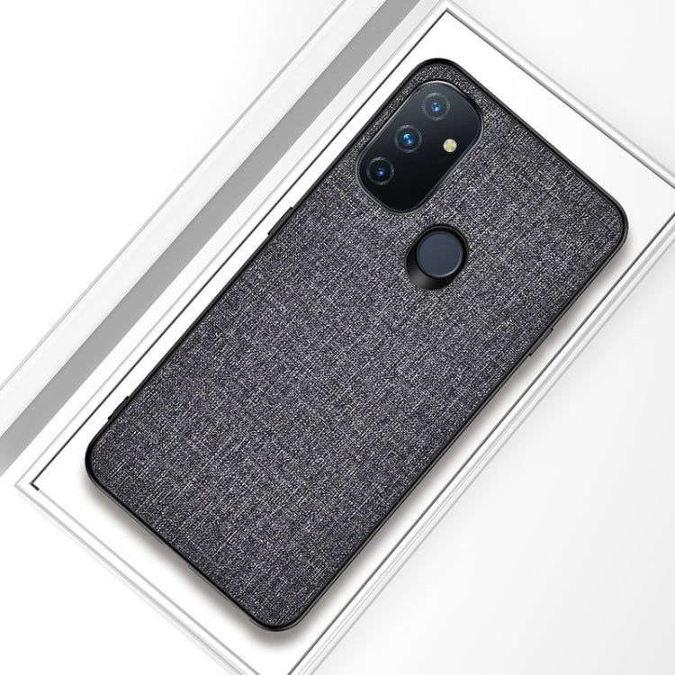 For OnePlus Nord N100 Shockproof Cloth Texture PC + TPU Protective Case