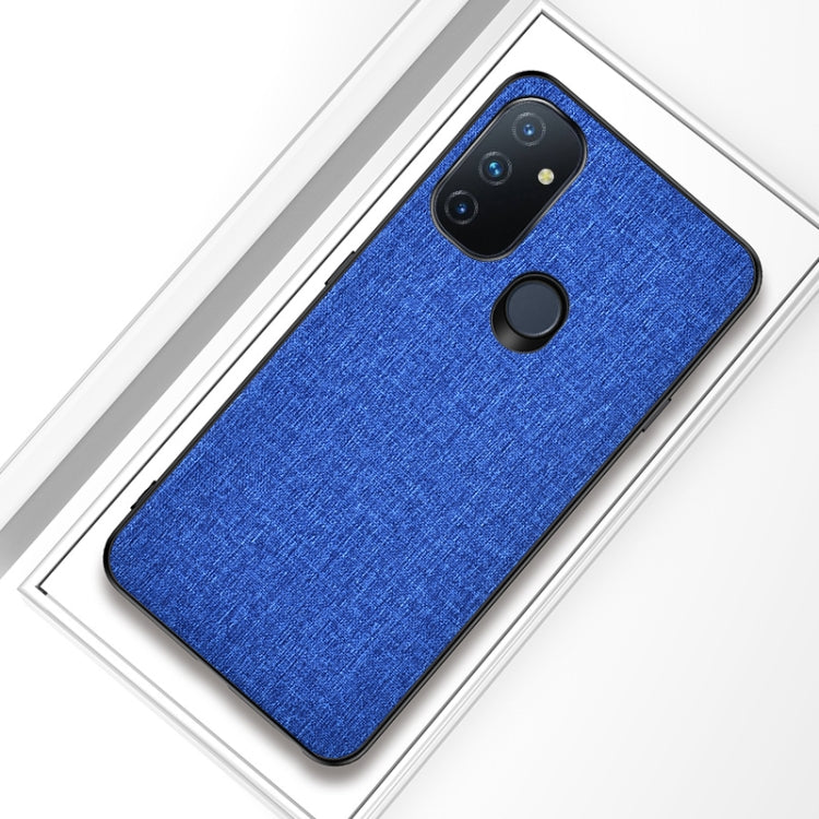 For OnePlus Nord N100 Shockproof Cloth Texture PC + TPU Protective Case