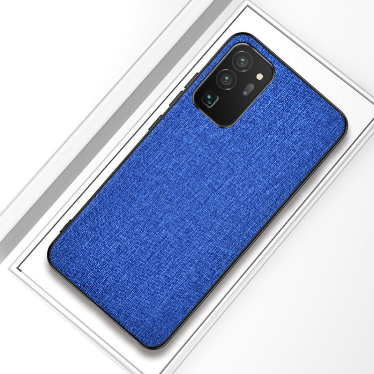 For Samsung Galaxy S21 Ultra 5G Shockproof Cloth Texture PC + TPU Protective Case