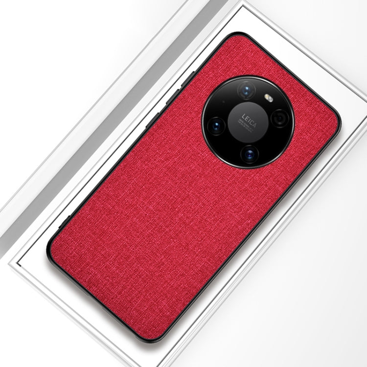 For Huawei Mate 40 Shockproof Cloth Texture PC + TPU Protective Case