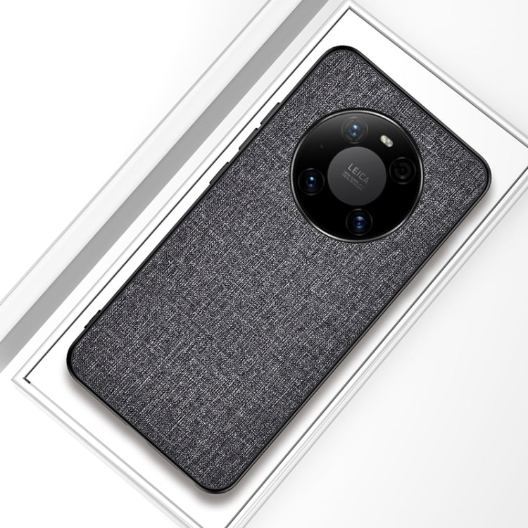 For Huawei Mate 40 Pro Shockproof Cloth Texture PC + TPU Protective Case