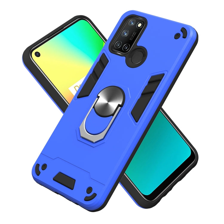 For OPPO Realme 7i / C17 Armour Series PC + TPU Protective Case with Ring Holder