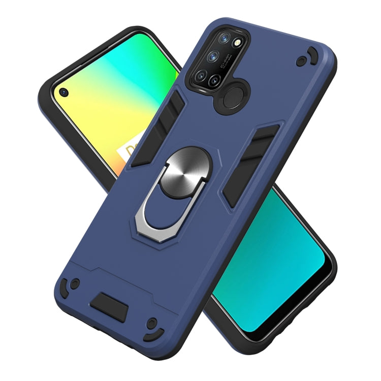 For OPPO Realme 7i / C17 Armour Series PC + TPU Protective Case with Ring Holder
