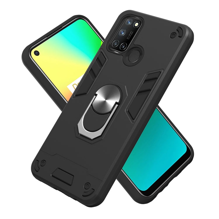 For OPPO Realme 7i / C17 Armour Series PC + TPU Protective Case with Ring Holder