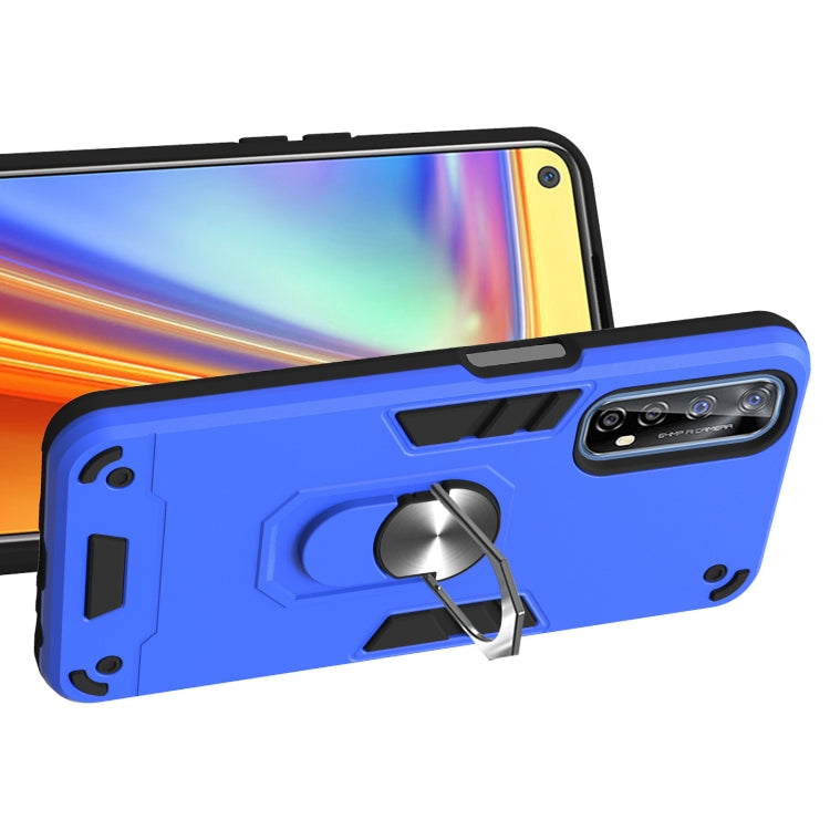 For OPPO Realme 7 / Narzo 20 Pro Armour Series PC + TPU Protective Case with Ring Holder