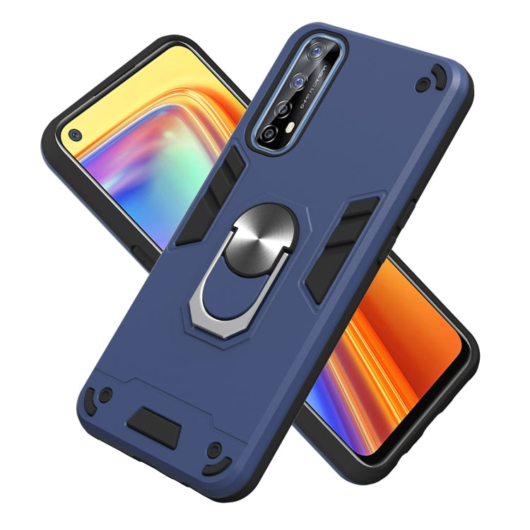 For OPPO Realme 7 / Narzo 20 Pro Armour Series PC + TPU Protective Case with Ring Holder