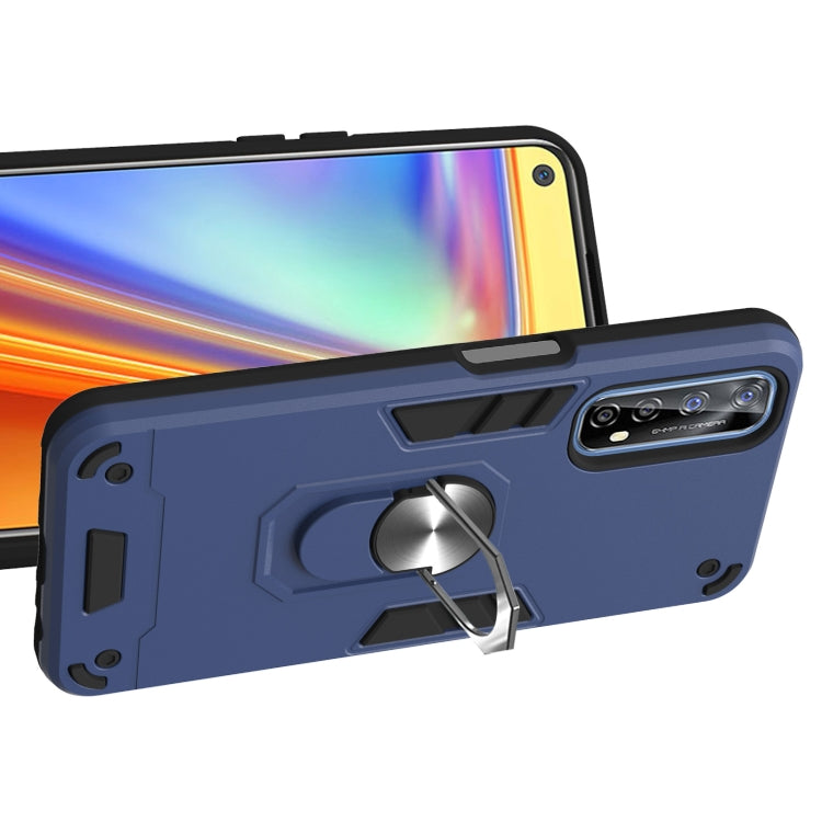 For OPPO Realme 7 / Narzo 20 Pro Armour Series PC + TPU Protective Case with Ring Holder
