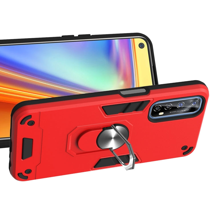 For OPPO Realme 7 / Narzo 20 Pro Armour Series PC + TPU Protective Case with Ring Holder