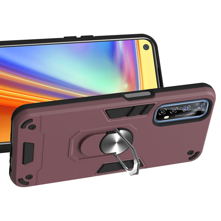 For OPPO Realme 7 / Narzo 20 Pro Armour Series PC + TPU Protective Case with Ring Holder
