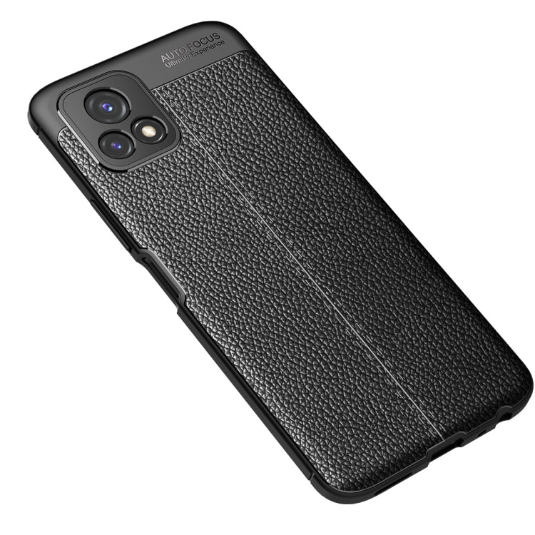 For vivo Y52s Litchi Texture TPU Shockproof Case