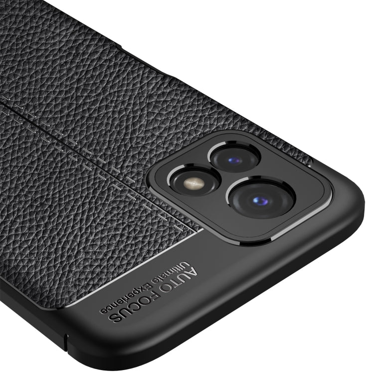 For vivo Y52s Litchi Texture TPU Shockproof Case