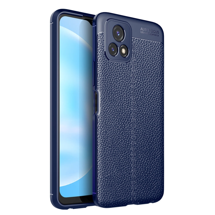 For vivo Y52s Litchi Texture TPU Shockproof Case