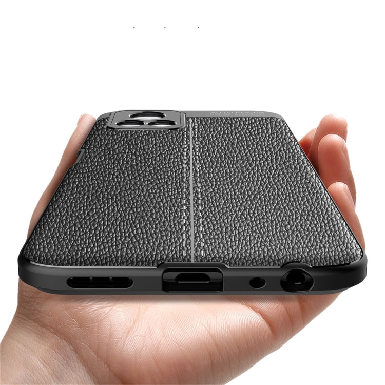 For vivo Y52s Litchi Texture TPU Shockproof Case