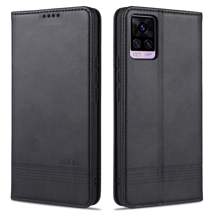 For vivo V20 Pro / S7 ZNS Magnetic Calf Texture Horizontal Flip Leather Case with Card Slots & Holder & Wallet