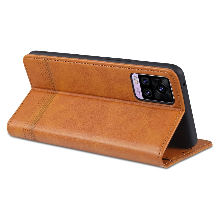 For vivo V20 Pro / S7 ZNS Magnetic Calf Texture Horizontal Flip Leather Case with Card Slots & Holder & Wallet