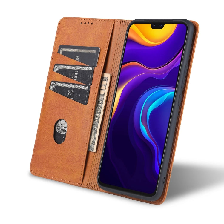 For vivo V20 Pro / S7 ZNS Magnetic Calf Texture Horizontal Flip Leather Case with Card Slots & Holder & Wallet