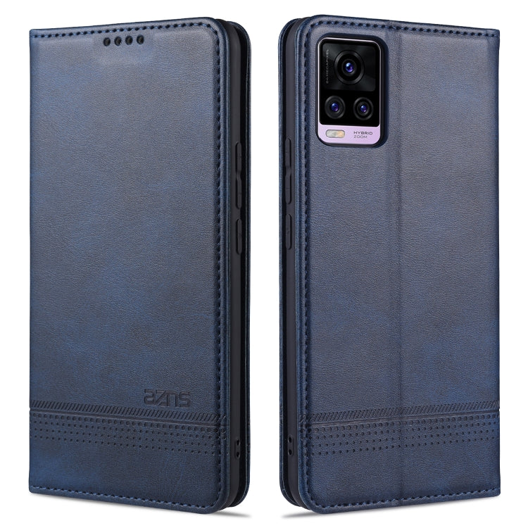 For vivo V20 Pro / S7 ZNS Magnetic Calf Texture Horizontal Flip Leather Case with Card Slots & Holder & Wallet