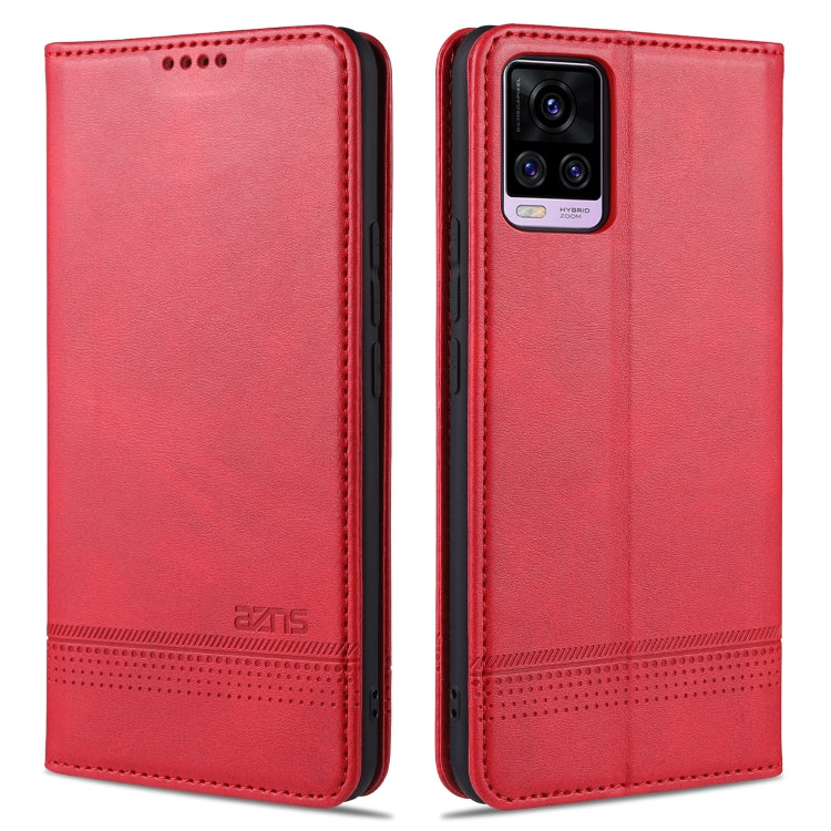 For vivo V20 Pro / S7 ZNS Magnetic Calf Texture Horizontal Flip Leather Case with Card Slots & Holder & Wallet