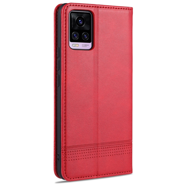For vivo V20 Pro / S7 ZNS Magnetic Calf Texture Horizontal Flip Leather Case with Card Slots & Holder & Wallet