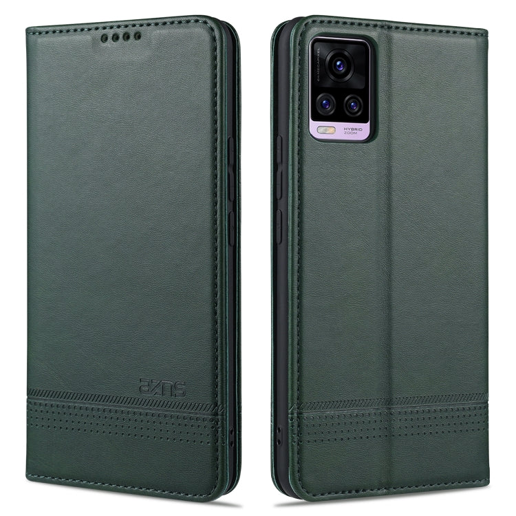 For vivo V20 Pro / S7 ZNS Magnetic Calf Texture Horizontal Flip Leather Case with Card Slots & Holder & Wallet