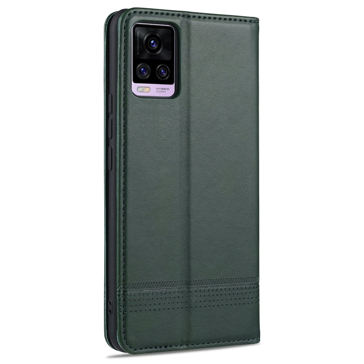 For vivo V20 Pro / S7 ZNS Magnetic Calf Texture Horizontal Flip Leather Case with Card Slots & Holder & Wallet