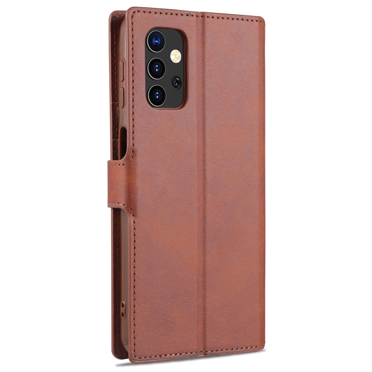 For Samsung Galaxy A32 5G AZNS Calf Texture Horizontal Flip Leather Case with Holder & Card Slots & Wallet & Photo Frame