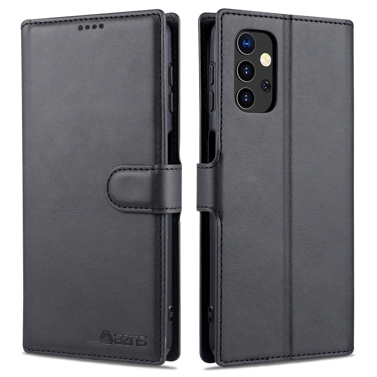 For Samsung Galaxy A32 5G AZNS Calf Texture Horizontal Flip Leather Case with Holder & Card Slots & Wallet & Photo Frame