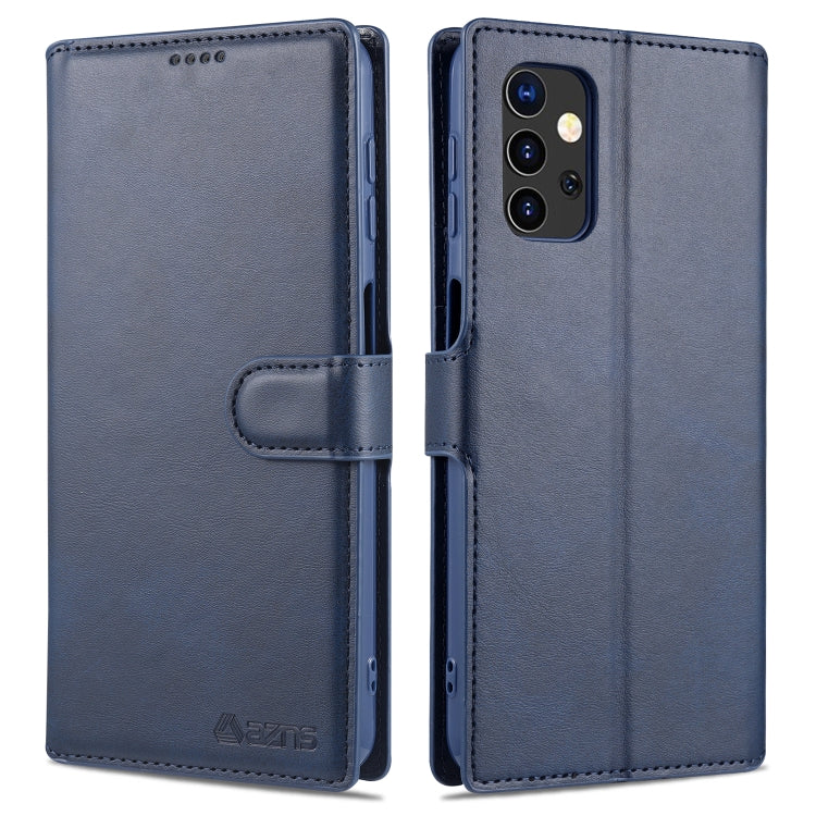 For Samsung Galaxy A32 5G AZNS Calf Texture Horizontal Flip Leather Case with Holder & Card Slots & Wallet & Photo Frame