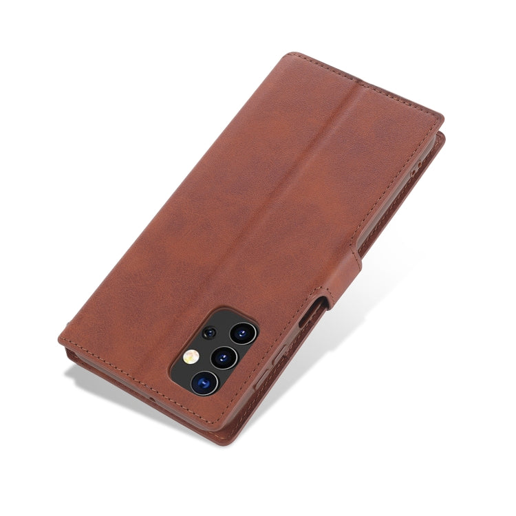 For Samsung Galaxy A32 5G AZNS Calf Texture Horizontal Flip Leather Case with Holder & Card Slots & Wallet & Photo Frame