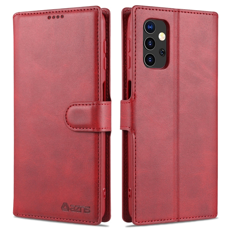For Samsung Galaxy A32 5G AZNS Calf Texture Horizontal Flip Leather Case with Holder & Card Slots & Wallet & Photo Frame