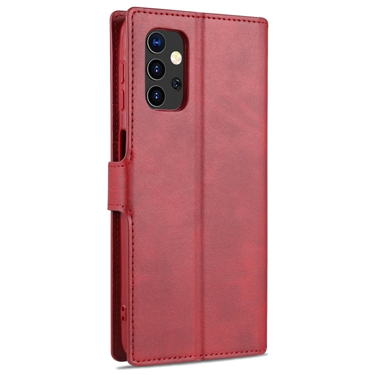 For Samsung Galaxy A32 5G AZNS Calf Texture Horizontal Flip Leather Case with Holder & Card Slots & Wallet & Photo Frame