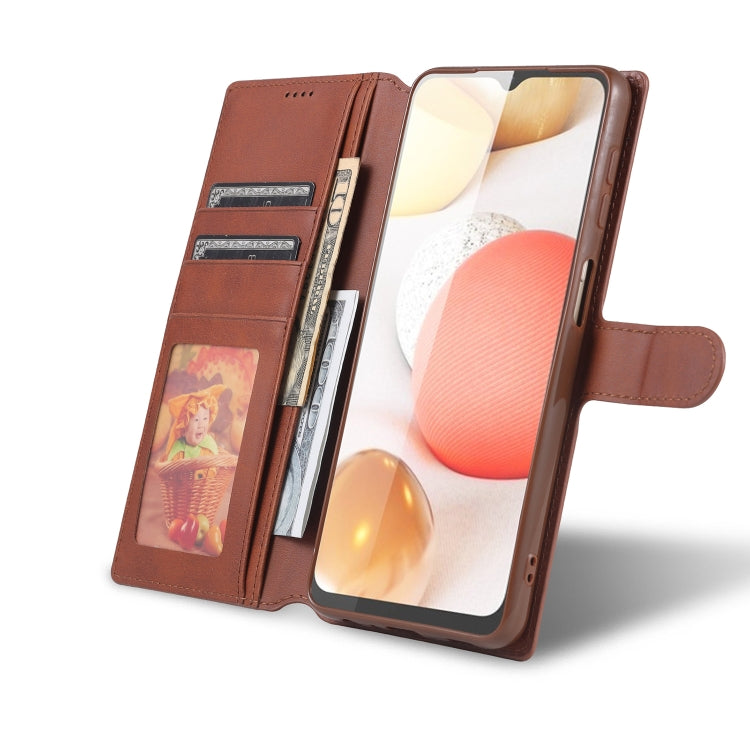 For Samsung Galaxy A32 5G AZNS Calf Texture Horizontal Flip Leather Case with Holder & Card Slots & Wallet & Photo Frame
