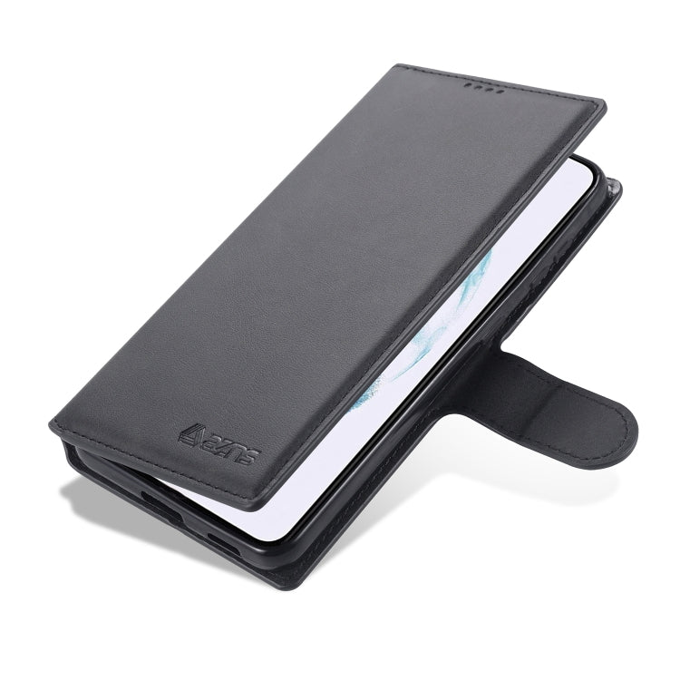 For Samsung Galaxy S21 5G AZNS Calf Texture Horizontal Flip Leather Case with Holder & Card Slots & Wallet & Photo Frame