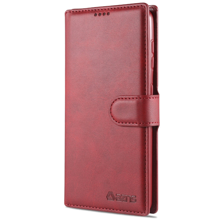 For Samsung Galaxy S21 5G AZNS Calf Texture Horizontal Flip Leather Case with Holder & Card Slots & Wallet & Photo Frame
