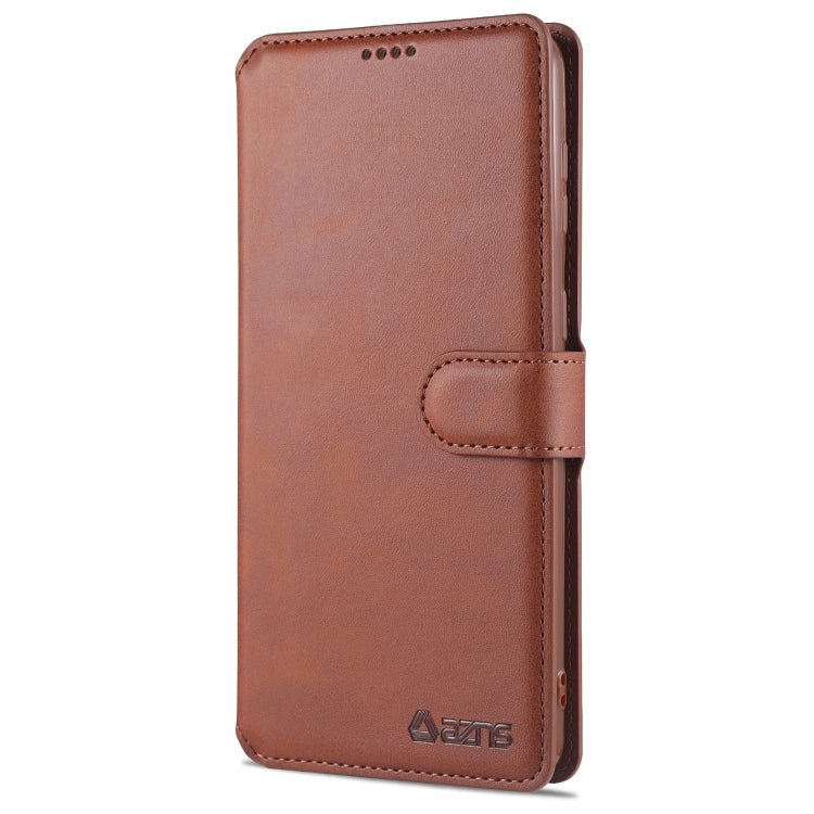 For Samsung Galaxy S21+ 5G AZNS Calf Texture Horizontal Flip Leather Case with Holder & Card Slots & Wallet & Photo Frame