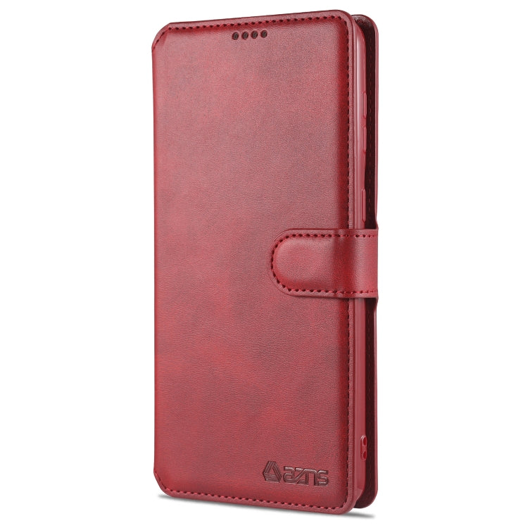 For Samsung Galaxy S21+ 5G AZNS Calf Texture Horizontal Flip Leather Case with Holder & Card Slots & Wallet & Photo Frame