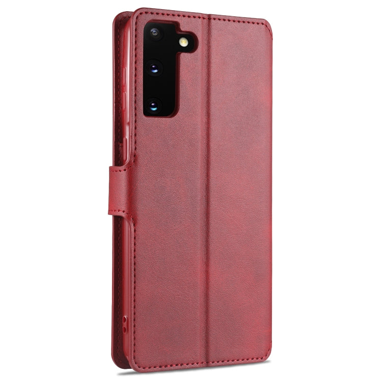 For Samsung Galaxy S21+ 5G AZNS Calf Texture Horizontal Flip Leather Case with Holder & Card Slots & Wallet & Photo Frame
