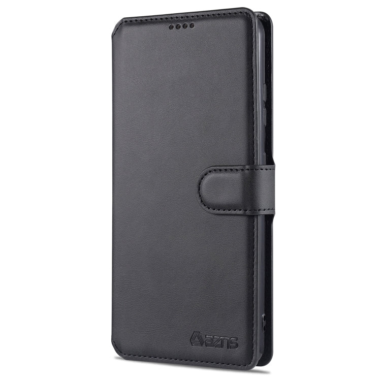 For Samsung Galaxy S21 Ultra 5G AZNS Calf Texture Horizontal Flip Leather Case with Holder & Card Slots & Wallet & Photo Frame