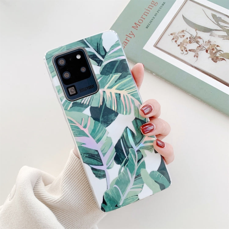 For Samsung Galaxy Note20 Colorful Flower Pattern TPU Protective Case