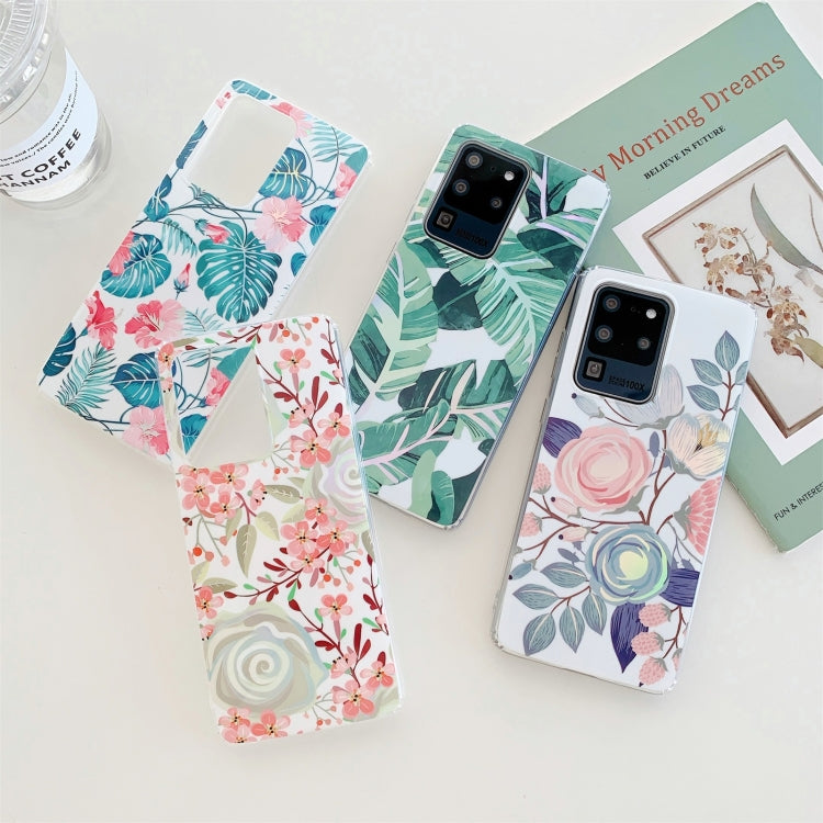 For Samsung Galaxy S20 FE / S20 Lite Colorful Flower Pattern TPU Protective Case