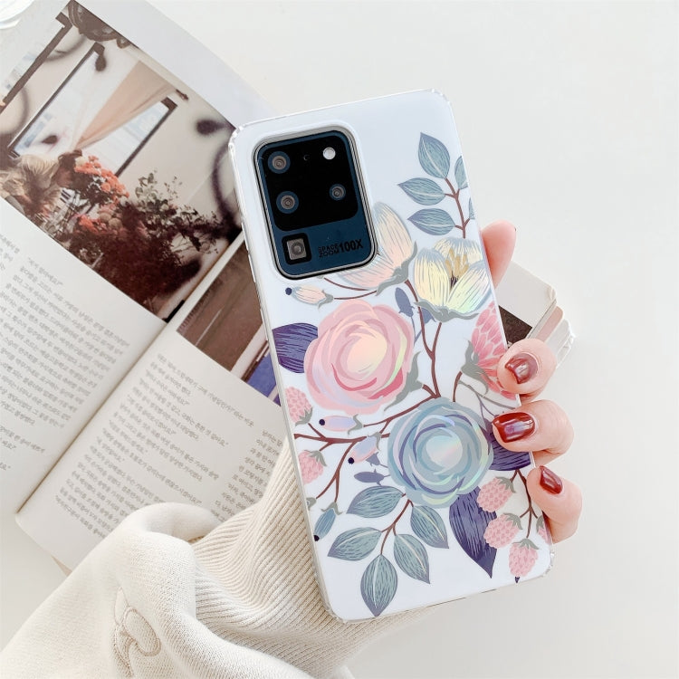 For Samsung Galaxy S20 FE / S20 Lite Colorful Flower Pattern TPU Protective Case