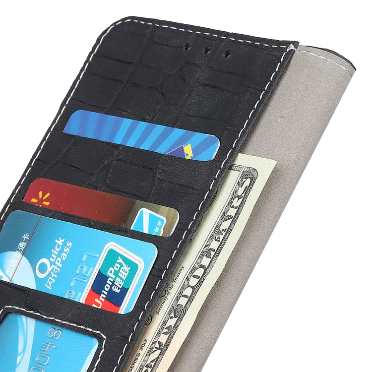 For OPPO Reno5 5G / Find X3 Lite Crocodile Texture Horizontal Flip Leather Case with Holder & Wallet & Card Slots & Photo Frame