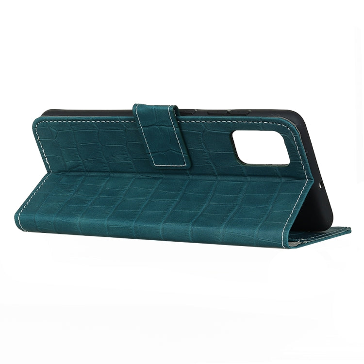 For OPPO Reno5 5G / Find X3 Lite Crocodile Texture Horizontal Flip Leather Case with Holder & Wallet & Card Slots & Photo Frame