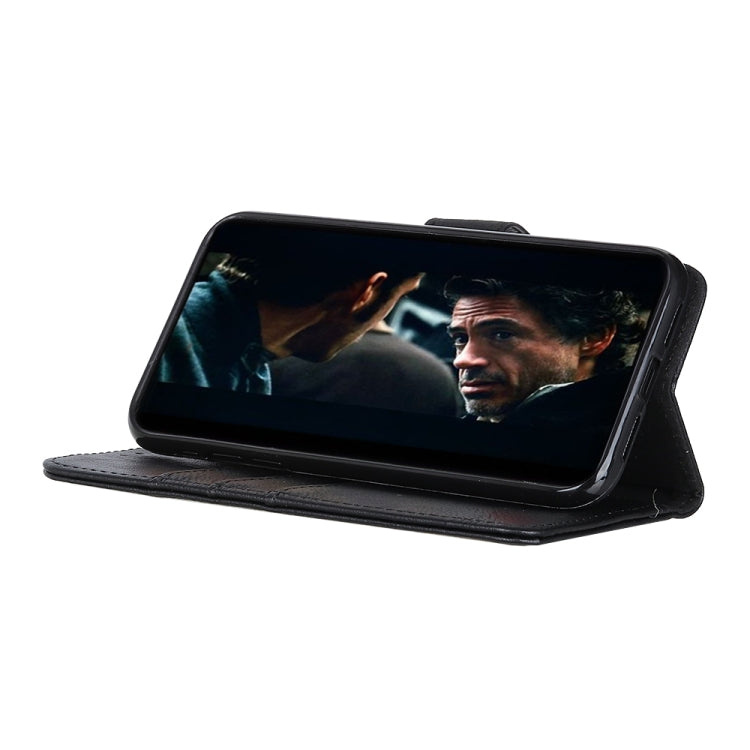For OnePlus 9 KHAZNEH Cowhide Texture Horizontal Flip Leather Case with Holder & Card Slots & Wallet