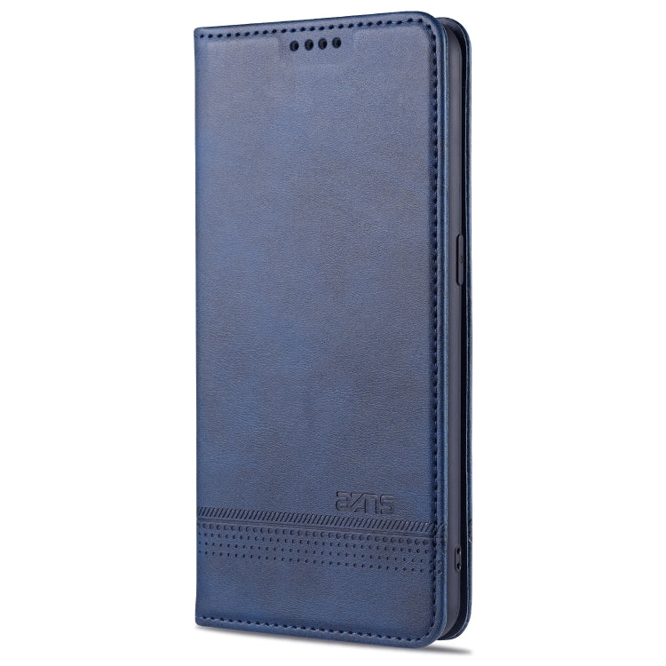 For Oppo Reno5 5G AZNS Magnetic Calf Texture Horizontal Flip Leather Case with Card Slots & Holder & Wallet
