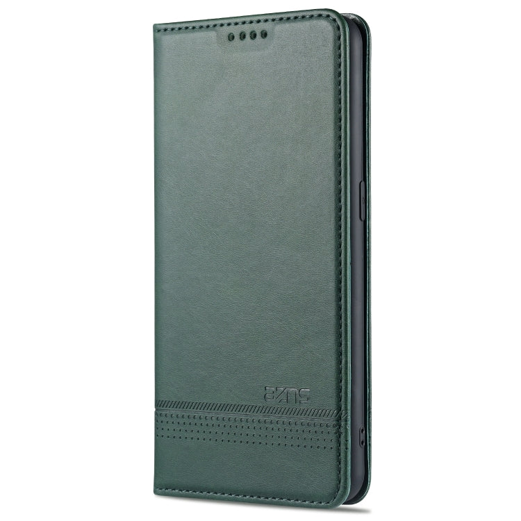 For Oppo Reno5 5G AZNS Magnetic Calf Texture Horizontal Flip Leather Case with Card Slots & Holder & Wallet