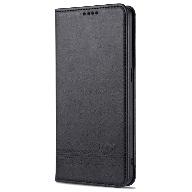 For Oppo Reno5 5G AZNS Magnetic Calf Texture Horizontal Flip Leather Case with Card Slots & Holder & Wallet
