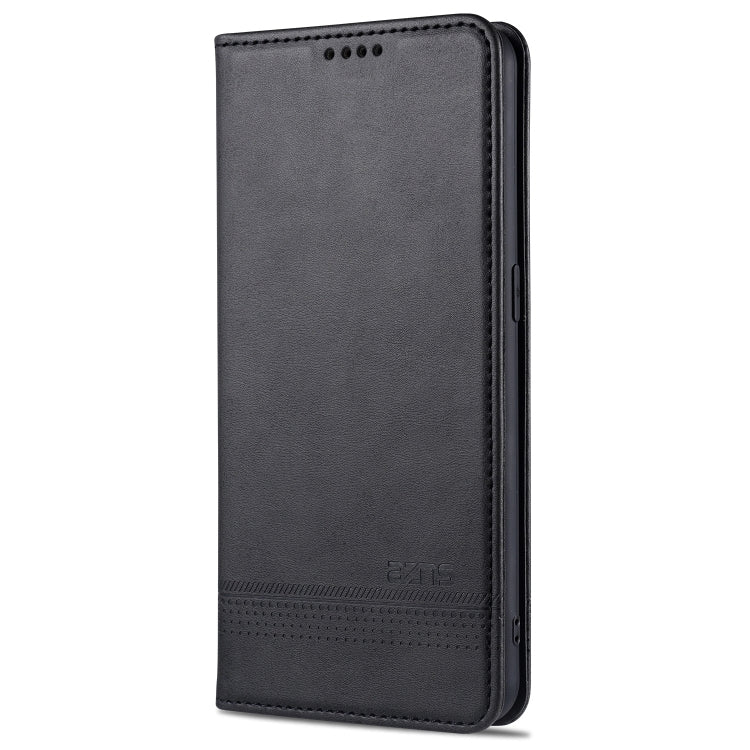 For Oppo Reno5 Pro 5G AZNS Magnetic Calf Texture Horizontal Flip Leather Case with Card Slots & Holder & Wallet