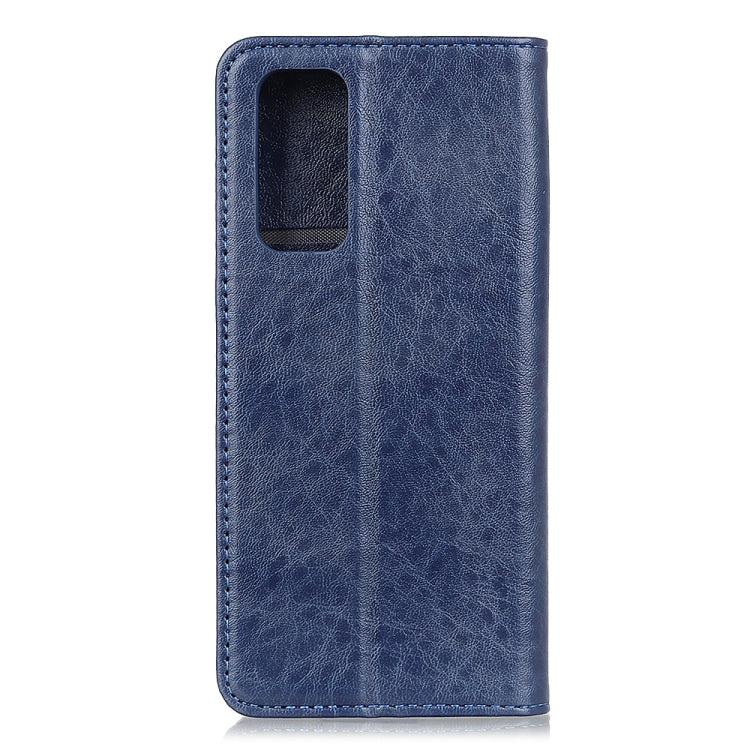 For OnePlus 9 Magnetic Crazy Horse Texture Horizontal Flip Leather Case with Holder & Card Slots & Wallet