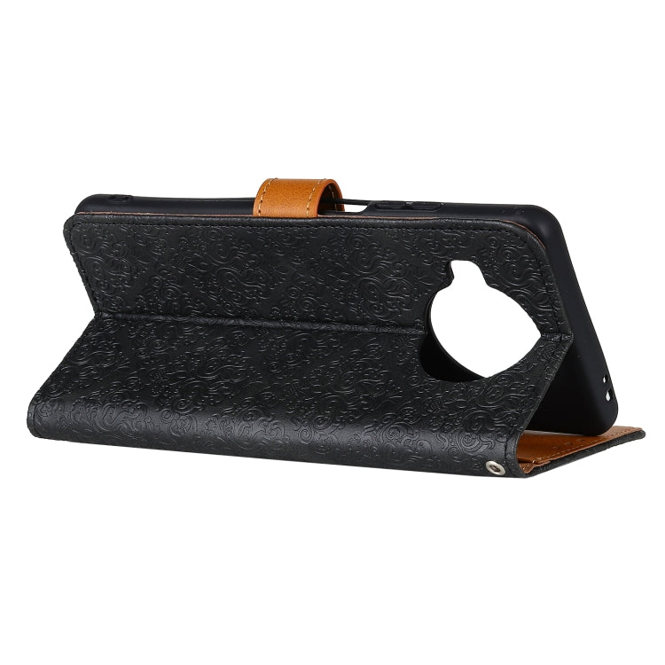 For Nokia 8.3 European Floral Embossed Copper Buckle Horizontal Flip PU Leather Case with Holder & Card Slots & Wallet & Photo Frame